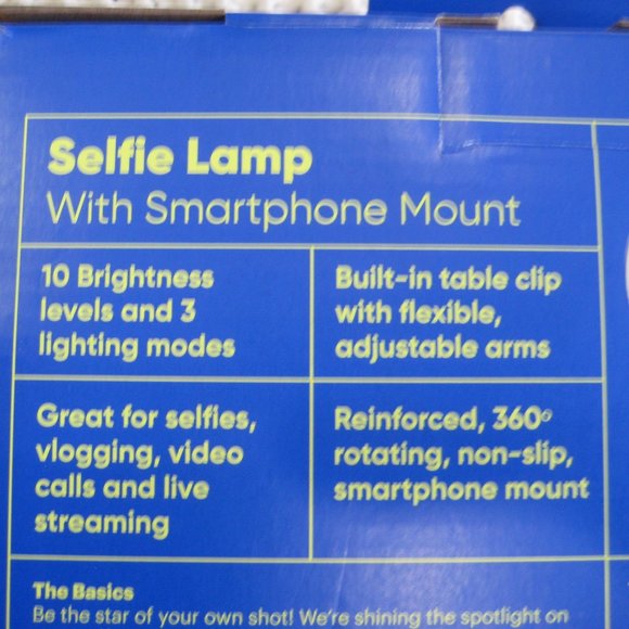 Selfie Lamp with Smartphone Holder Mount add onn. - Picture 4 of 7